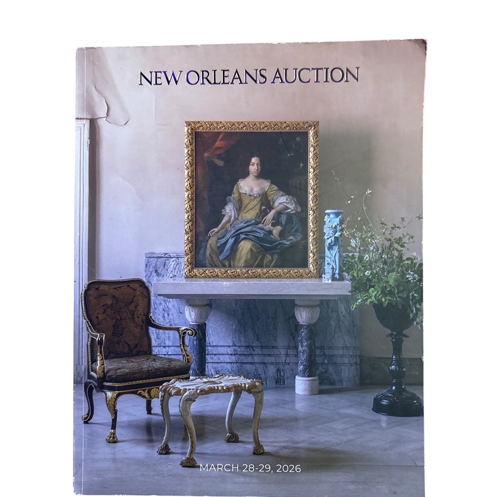 NEW New‎ Orleans Auction Galleries March 2026 Estates Auction Catalog Vol. 1